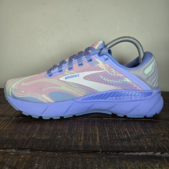 Brooks Adrenaline GTS 22 Womens Size 9 B Running Shoes 1203531B498 Blue Empower - Picture 6 of 11